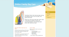 Desktop Screenshot of dhillonfamilydaycare.com